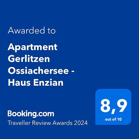 Apartment Gerlitzen Ossiachersee - Haus Enzian Treffen Exteriér fotografie